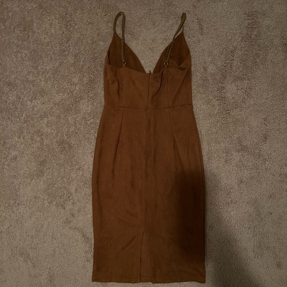 LF Suede Dress - Picture 3 of 4